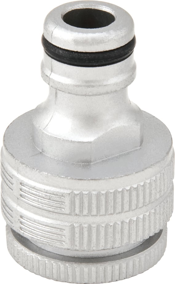 Conector de alumínio para torneira, rosca fêmea de 3/4"