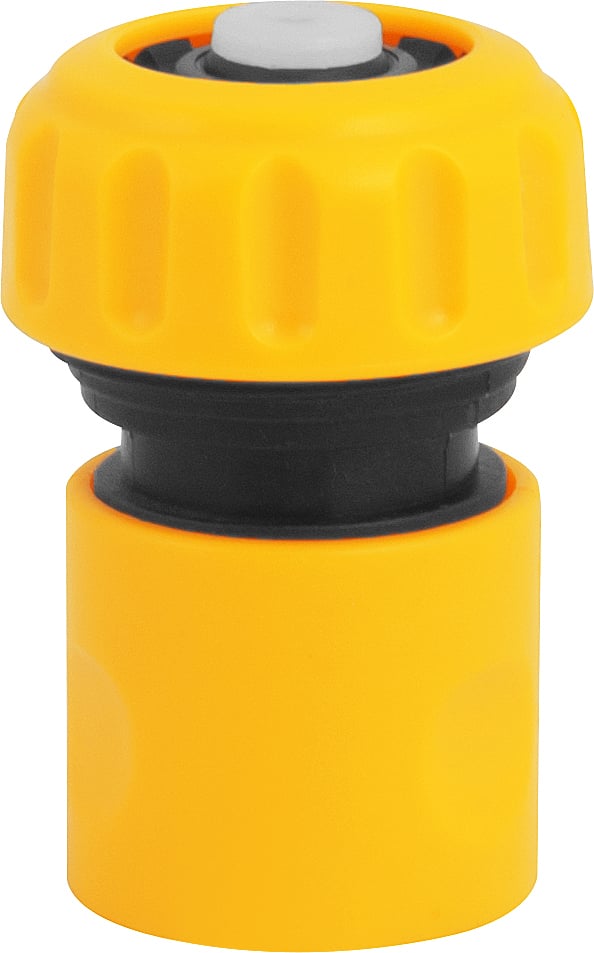 Engate rápido para mangueira 3/4", com bloqueador de fluxo