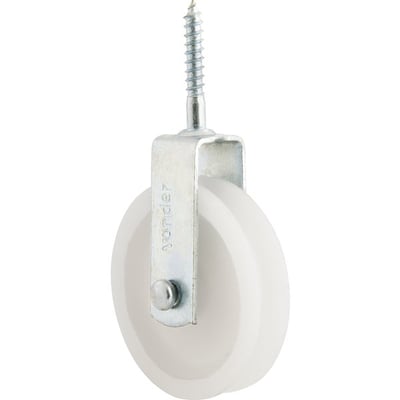 Roldana plástica, 6 cm, com parafuso