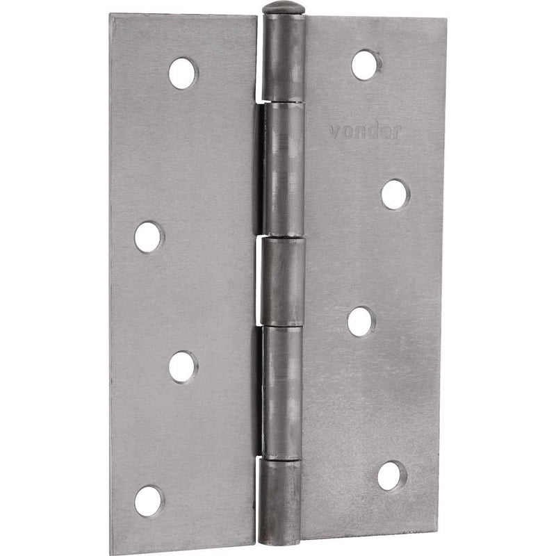 Dobradiça para porta 4", em ferro polido