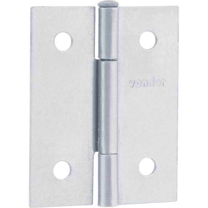 Dobradiça para porta 1.1/2", em ferro zincado
