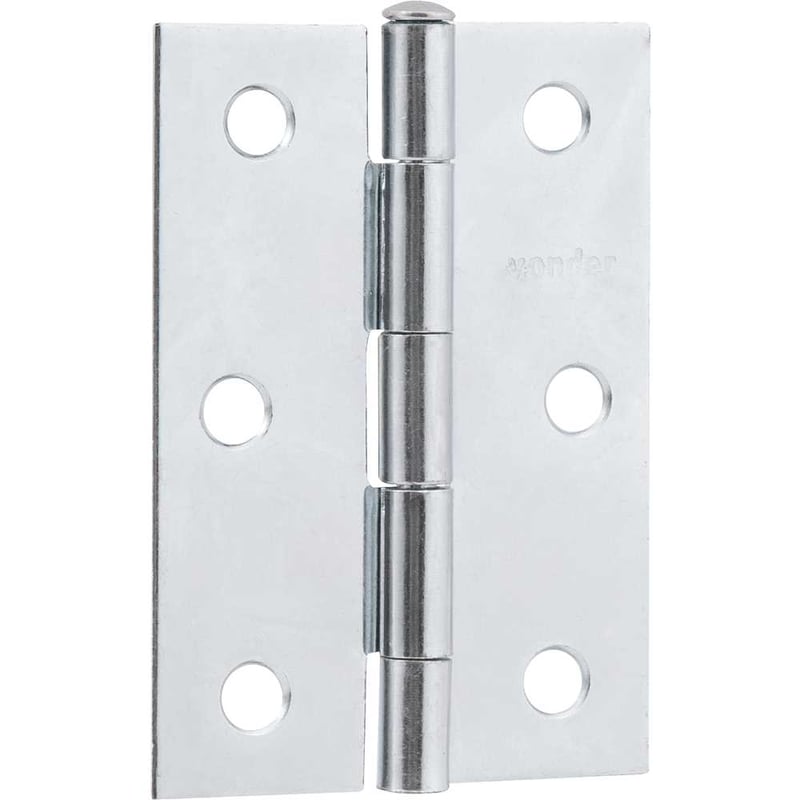 Dobradiça para porta 2.1/2", em ferro zincado
