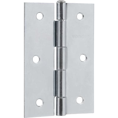 Dobradiça para porta 3.1/2", em ferro zincado
