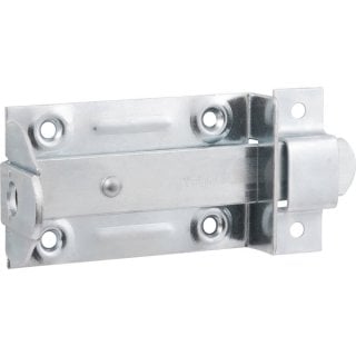 Fecho chato com porta-cadeado 5" - 127 mm, zincado