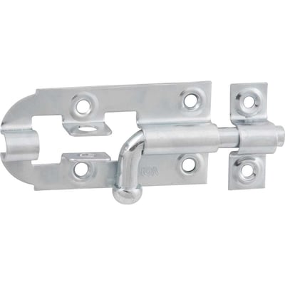 Fecho redondo 2.1/2", 63,5 mm, zincado, encartelado