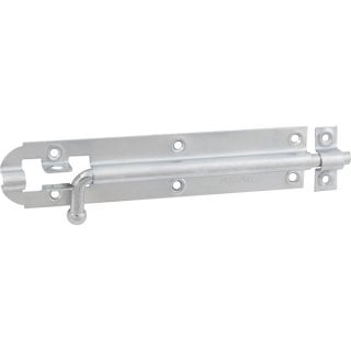 Fecho redondo 4", 101,6 mm, zincado, encartelado