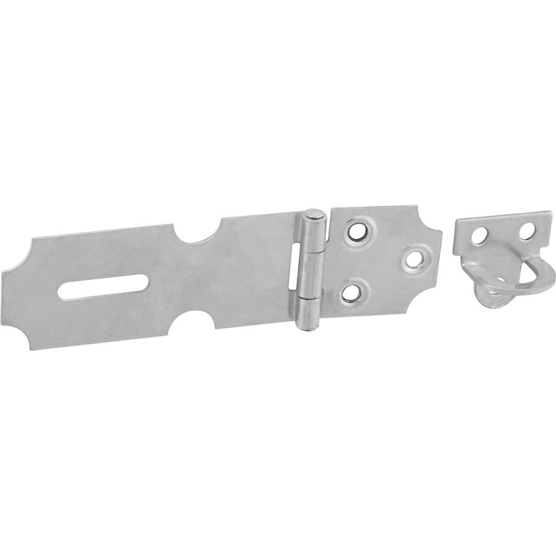 Porta-cadeado zincado 2.1/2" - 63,5 mm, encartelado