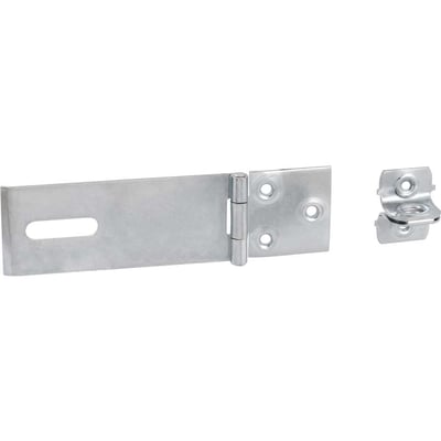 Porta cadeado zincado 4.1/2" - 114,3 mm, encartelado