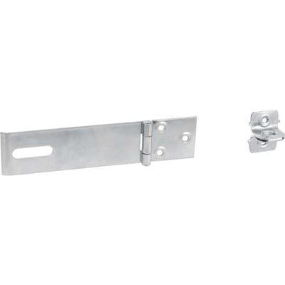 Porta cadeado zincado 5" - 127 mm, encartelado
