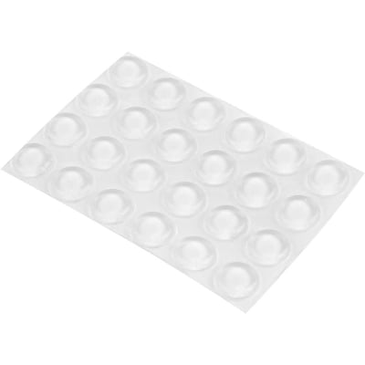 Protetor adesivo multiuso, 12 mm, com 24 peças