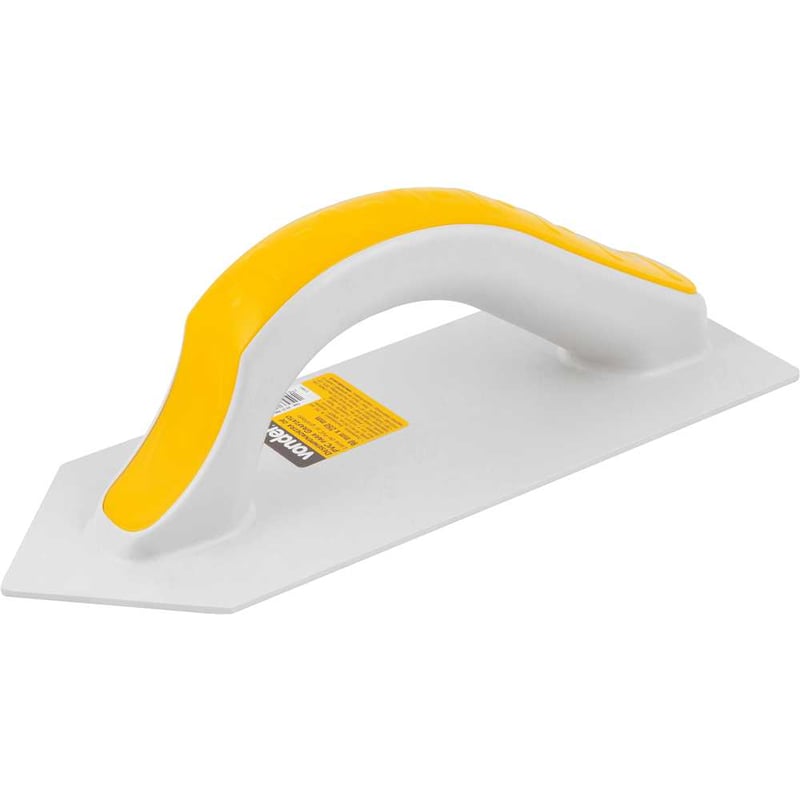Desempenadeira plástica para grafiato, 90 mm x 250 mm