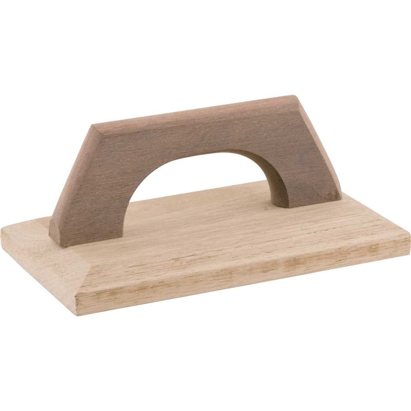 Desempenadeira de madeira 120 mm x 200 mm