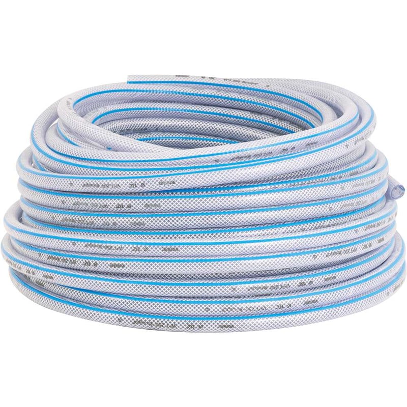 Mangueira PVC cristal trançada, VPT, 250 libras, 1/4"