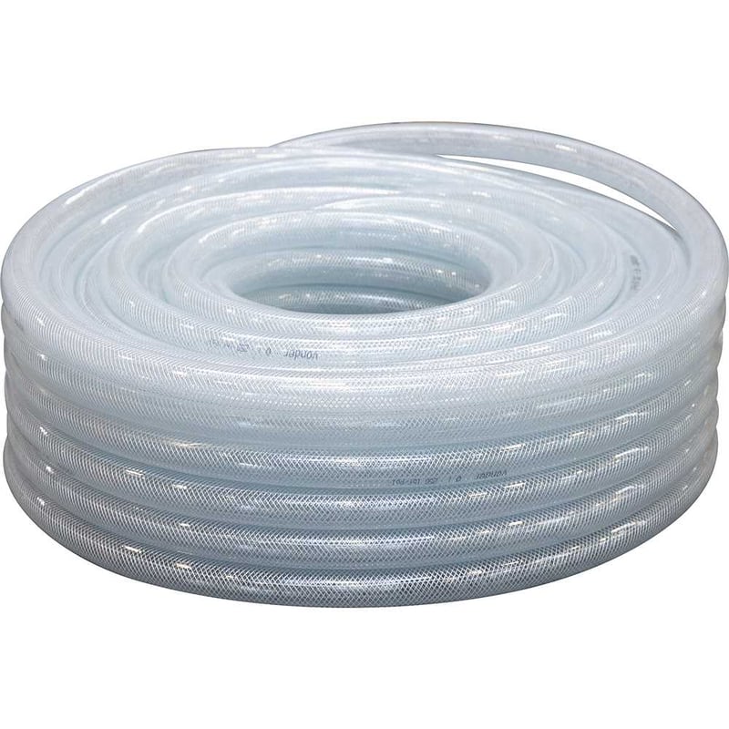 Mangueira PVC cristal trançada, VPT, 250 libras, 1"