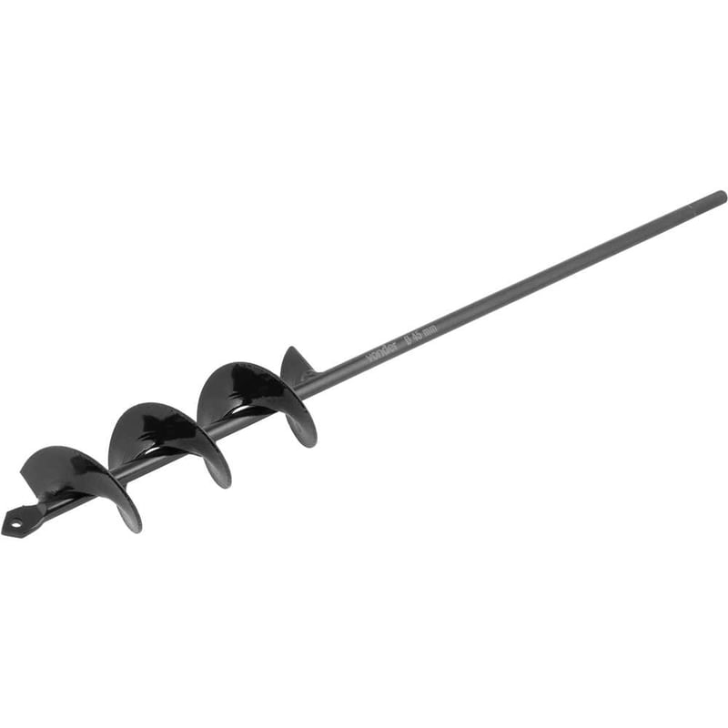Trado para furadeira, 45 mm x 450 mm