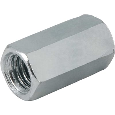 Prolongador para barra roscada 3/8" x 1", rosca UNC zincado