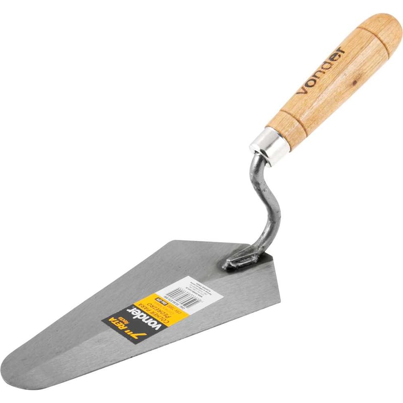 Colher reta para pedreiro 7"
