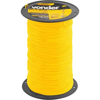 Fio de nylon, 2,4 mm x 500 m, redondo