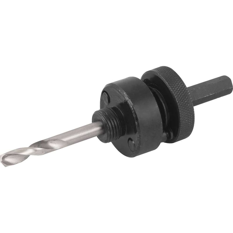 Suporte para serra copo de 32 mm a 150 mm, com broca piloto, haste de 11/32"