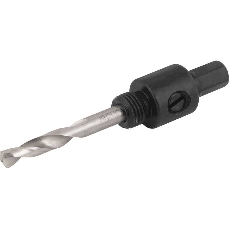 Suporte para serra copo de 14 mm a 30 mm, com broca piloto, haste de 7/16"