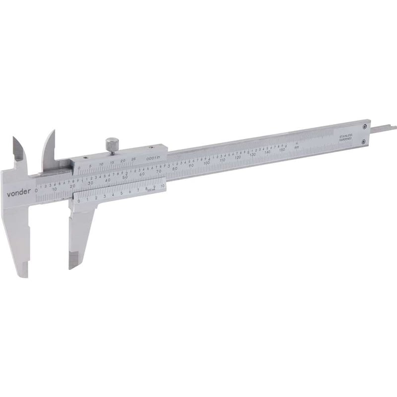 Paquímetro universal analógico, 150 mm, 0,02 mm, PA 152