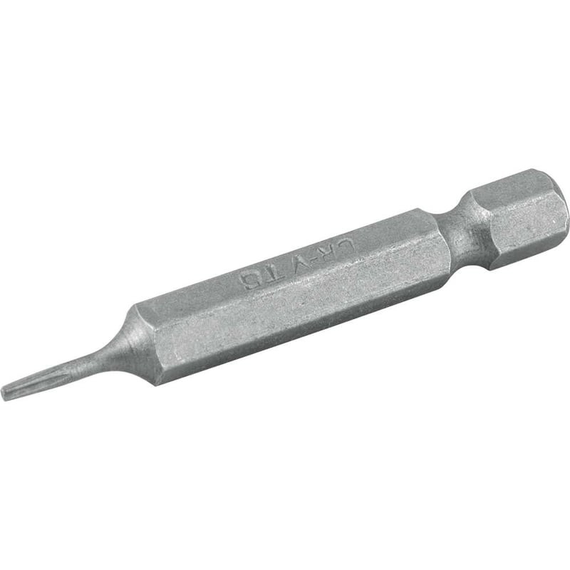 Jogo de bits ponteiras hexalobular com encaixe 1/4", T6 x 50 mm