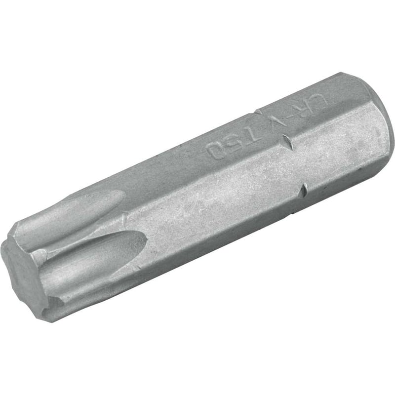 Jogo de bits ponteiras hexalobular com encaixe 5/16", T50 x 32 mm