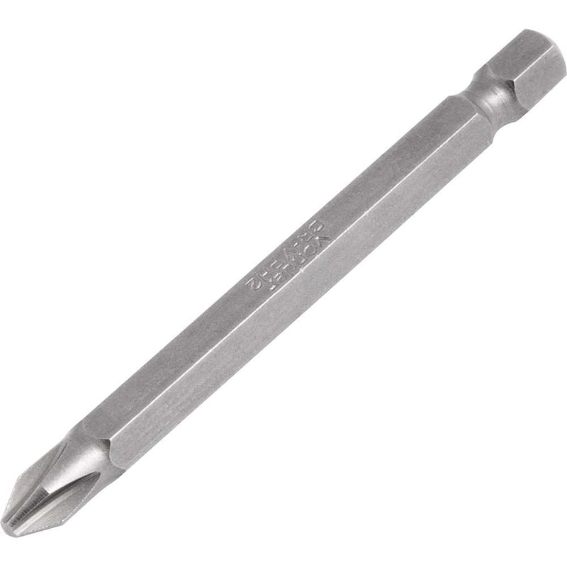 Bits/ponteira phillips com encaixe 1/4", nº 2 x 75 mm, com 5 peças