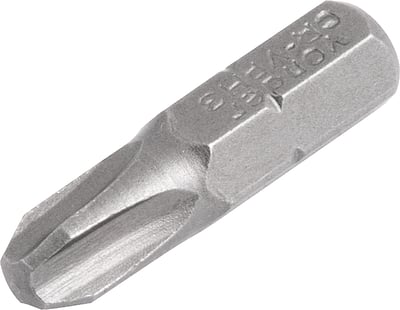 Bits/ponteira phillips com encaixe 1/4", nº 3 x 25 mm, com 5 peças