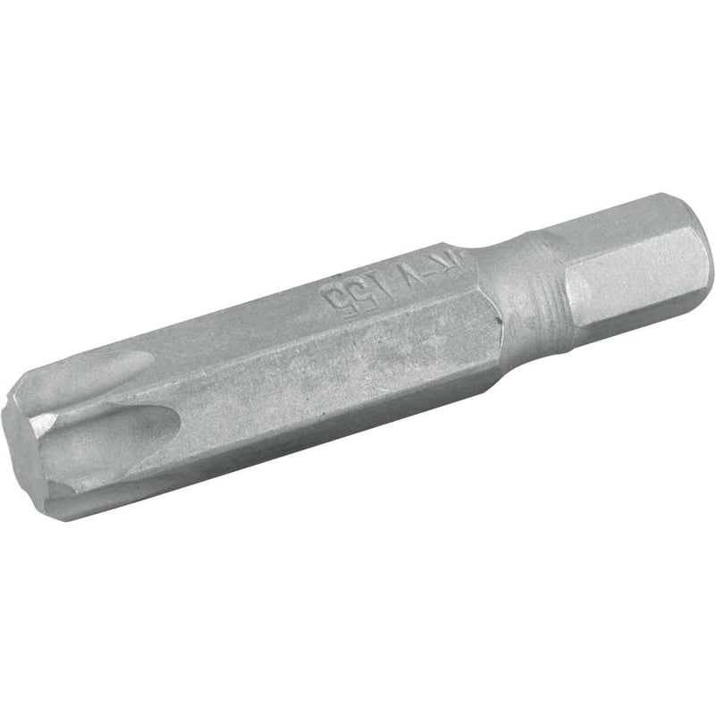 Jogo de bits ponteiras hexalobular com encaixe 5/16", T55 x 50 mm