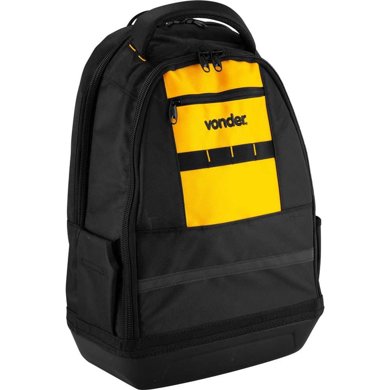 Mochila para ferramentas, base reforçada em polipropileno