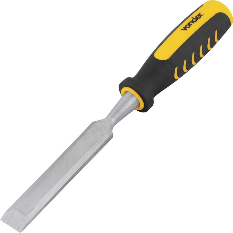 Formão chanfrado reto 3/4", com cabo em PVC