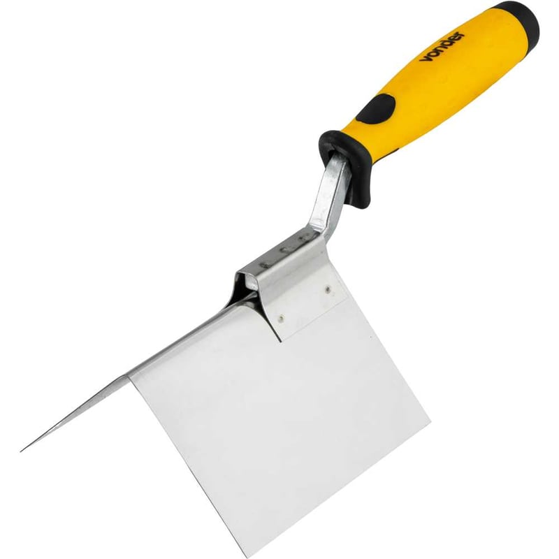 Espátula de aço inox para canto externo