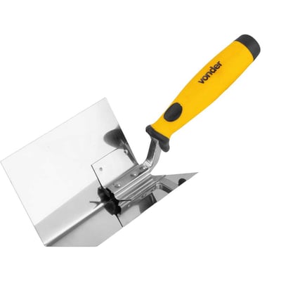 Espátula de aço inox para canto interno