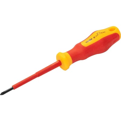 Chave phillips isolada VDE, PH0, 1/8" x 75 mm