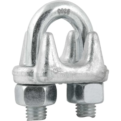 Clips para cabo de aço 3/4" - 19,10 mm, pesado, encartelado, VONDER PLUS