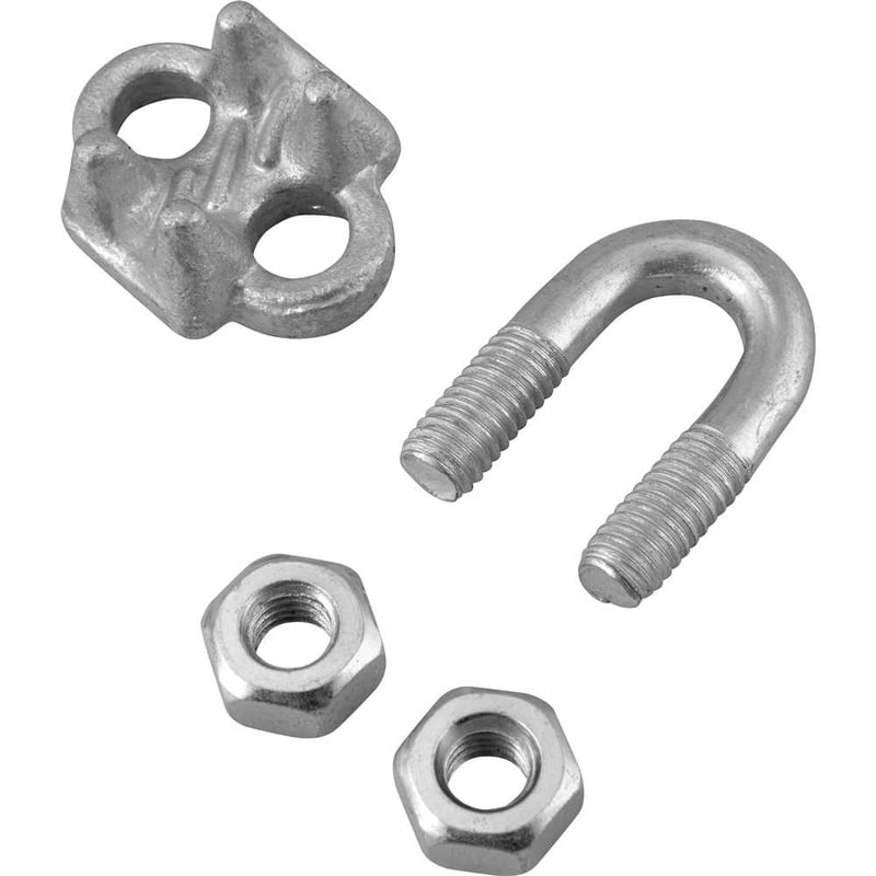 Clips para cabo de aço 5/16" - 7,94 mm, pesado, VONDER PLUS
