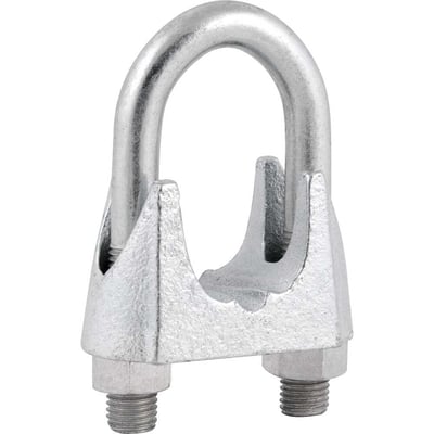 Clips para cabo de aço 1.1/2" - 38,10 mm
