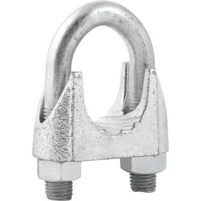 Clips para cabo de aço 1.1/4" - 31,80 mm, pacote com 1 peça