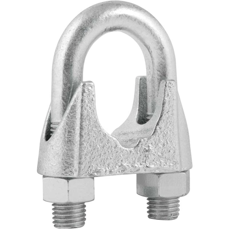 Clips para cabo de aço 1.1/8" - 28,60 mm, pacote com 1 peça