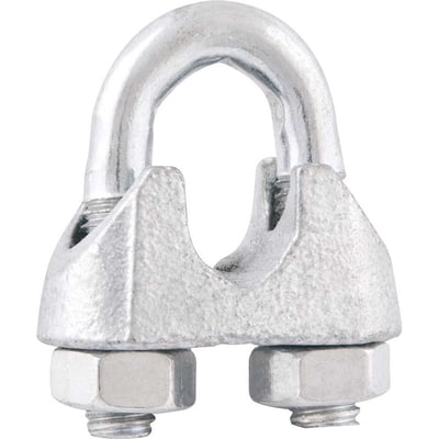 Clips para cabo de aço 1/2" - 12,70 mm
