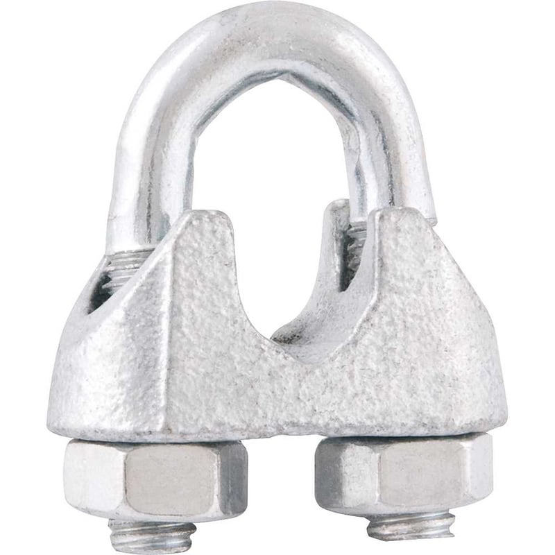 Clips para cabo de aço 1/2" - 12,70 mm