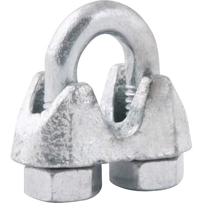 Clips para cabo de aço 1/8" - 3,18 mm