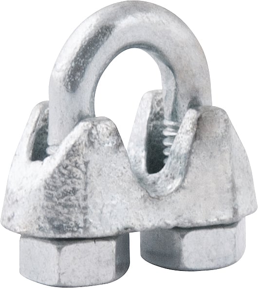 Clips para cabo de aço 1/8" - 3,18 mm, granel