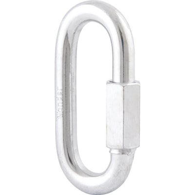 Mosquetão reto com rosca, 5/8"