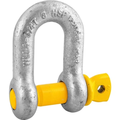 Manilha reta para cabo de aço, 3/4", VONDER PLUS