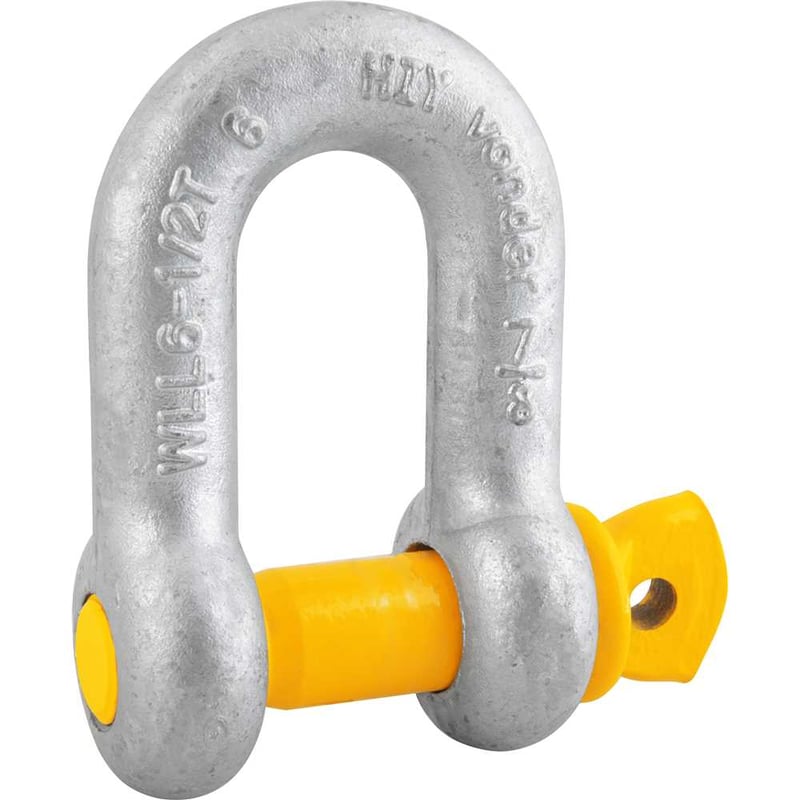 Manilha reta para cabo de aço, 7/8", VONDER PLUS
