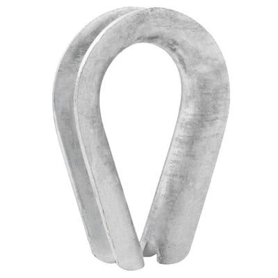 Anilha/sapatilho para cabo de aço, 15,90 mm - 5/8"