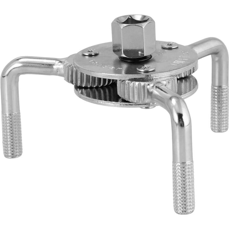 Saca-filtro de óleo, Ø 64 mm a Ø 120 mm, 3 garras autoajustáveis