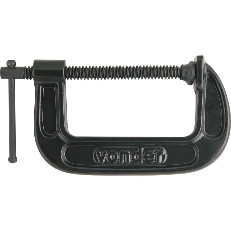 Grampo sargento (tipo C), 4"